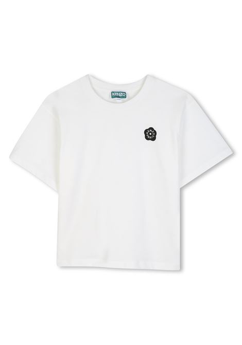 T-shirt con stampa KENZO KIDS | K62190117